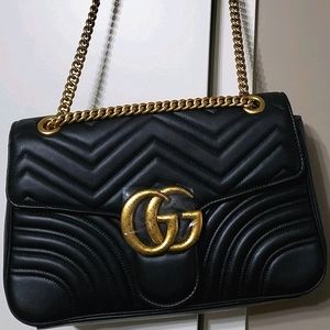 GG Marmont Matelassé Handbag - Medium